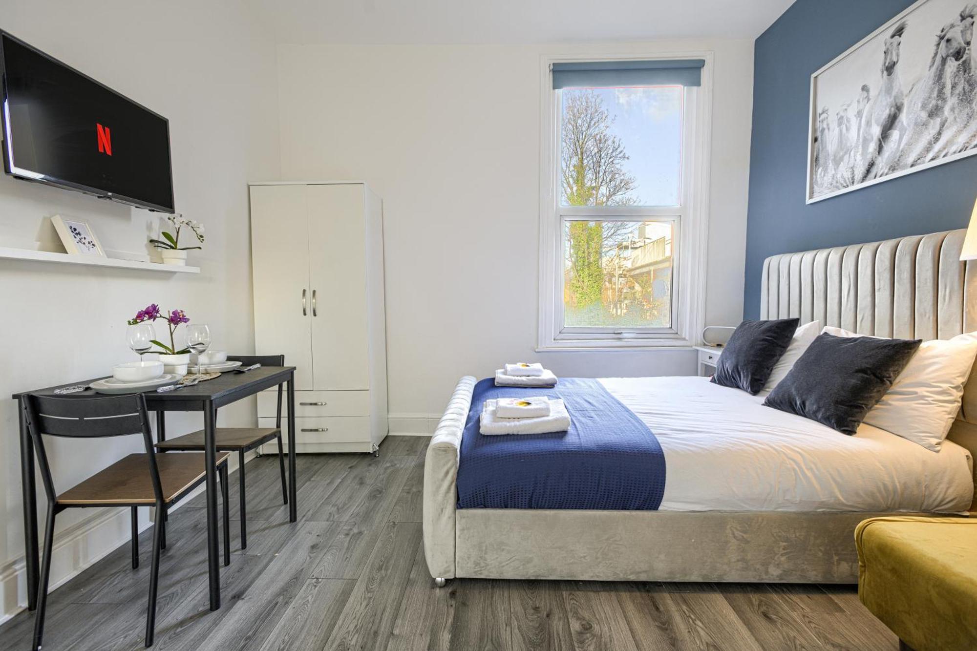 Hackney Central Deluxe Apartment Londen Kamer foto